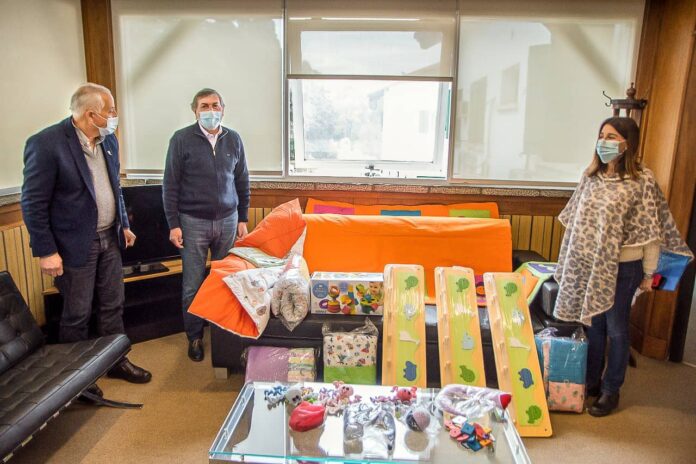 Ministro Massei Sala Cuna