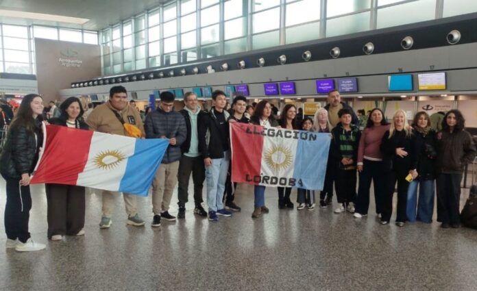 Estudiantes aeropuerto